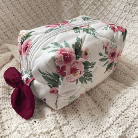Boxy Makeup Bag/ Essentials Bag