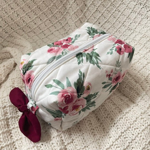 Boxy Makeup Bag/ Essentials Bag