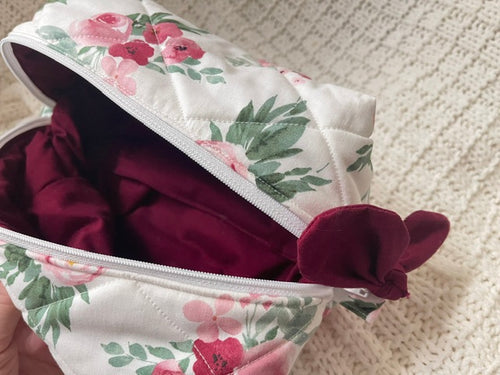 Boxy Makeup Bag/ Essentials Bag