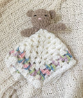 Blanket Lovey Brown Bear