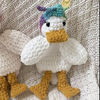 Duck Snuggler-Lovey Teal