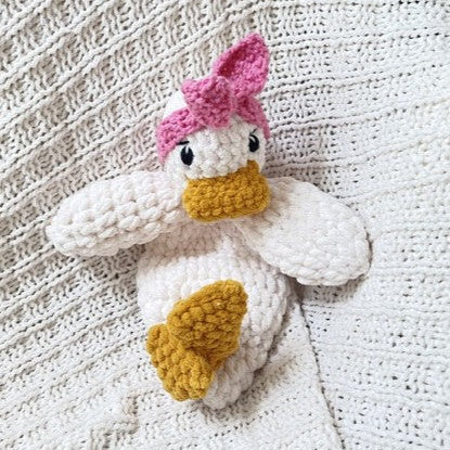 Duck Snuggler-Lovey Pink