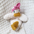 Duck Snuggler-Lovey Pink