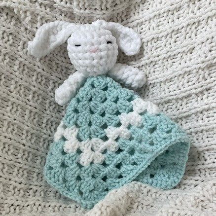 White Rabbit Blanket Lovey