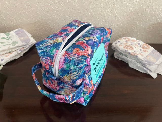 Jellyfish Diaper and Wipe Bag