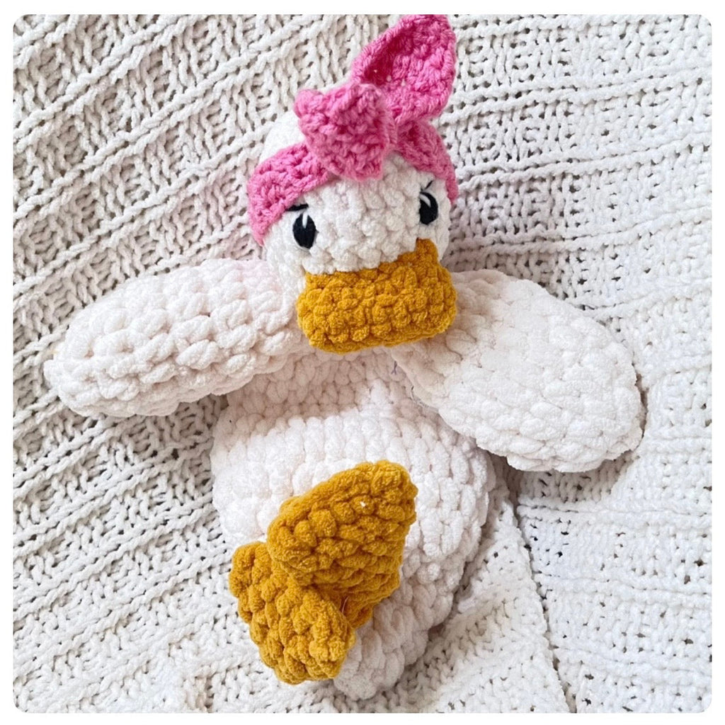 Duck Snuggler-Lovey Pink