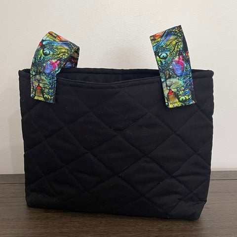 Mobility Walker/Rollator Bag Cats, Black