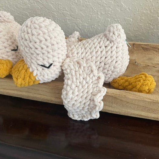 Neutral Crochet Baby Duckling