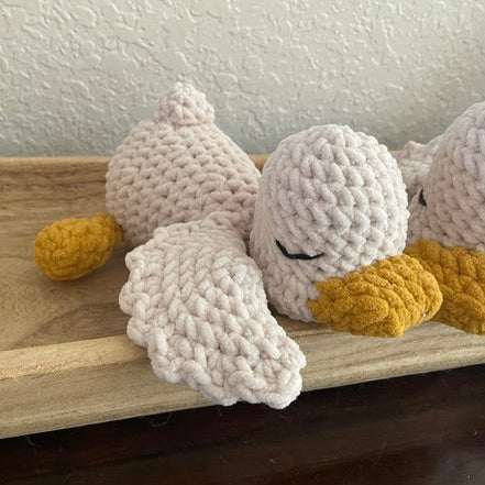 Neutral Crochet Baby Duckling