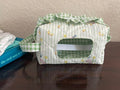 Diaper and Wipe Bag-Ruffled
