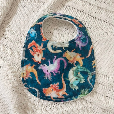 Axolotl Bib Blue