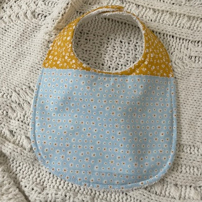 Gold and Blue Bib