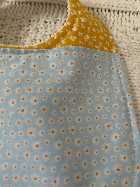 Gold and Blue Bib