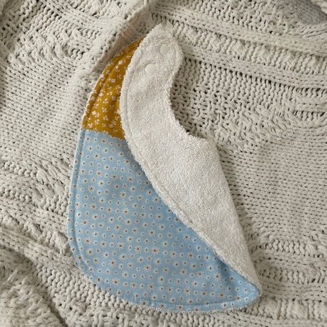 Gold and Blue Bib