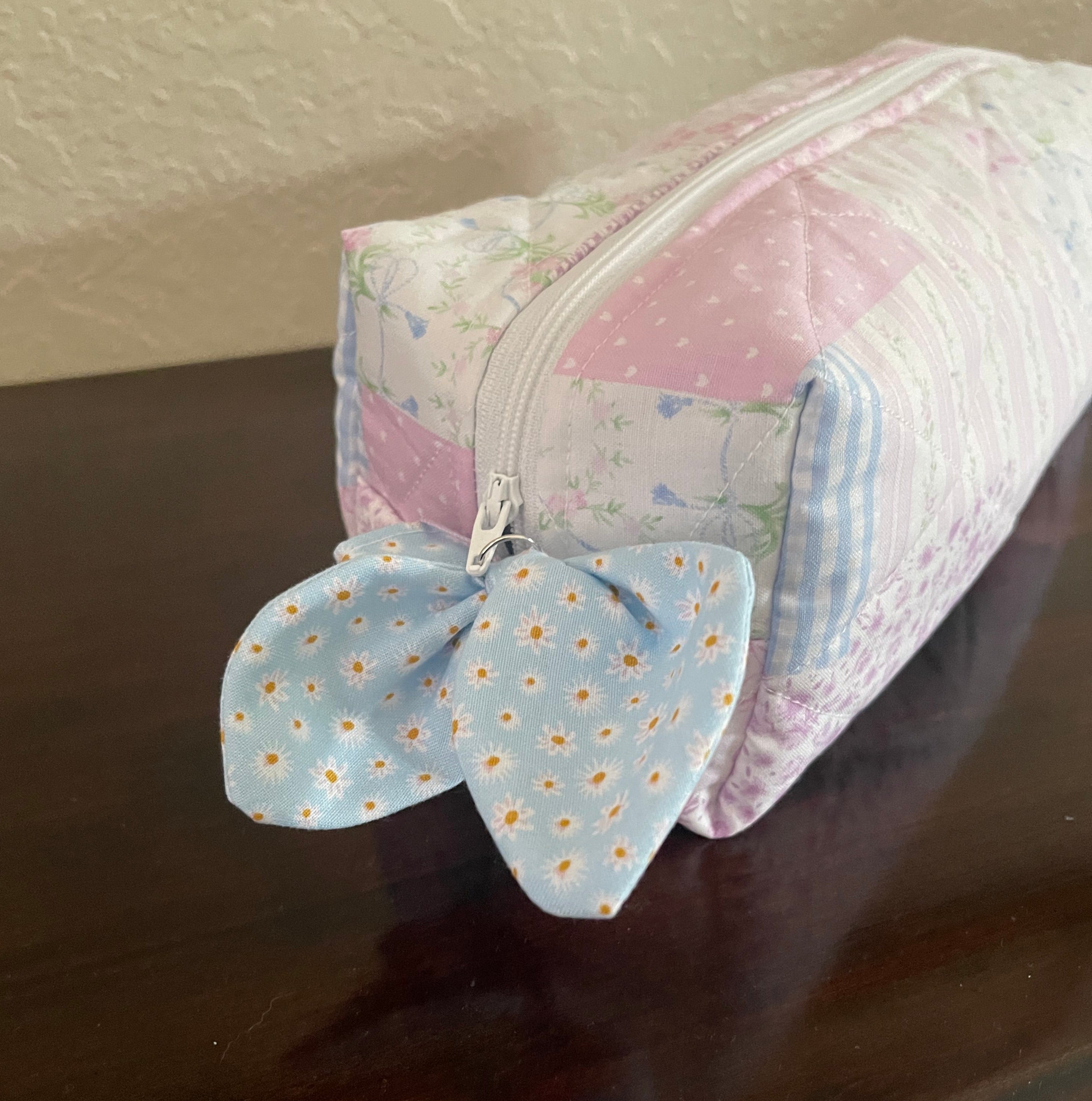 Patchwork Hair Tool Bag-Small