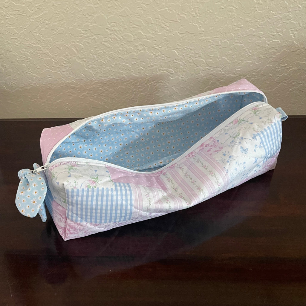 Patchwork Hair Tool Bag-Small