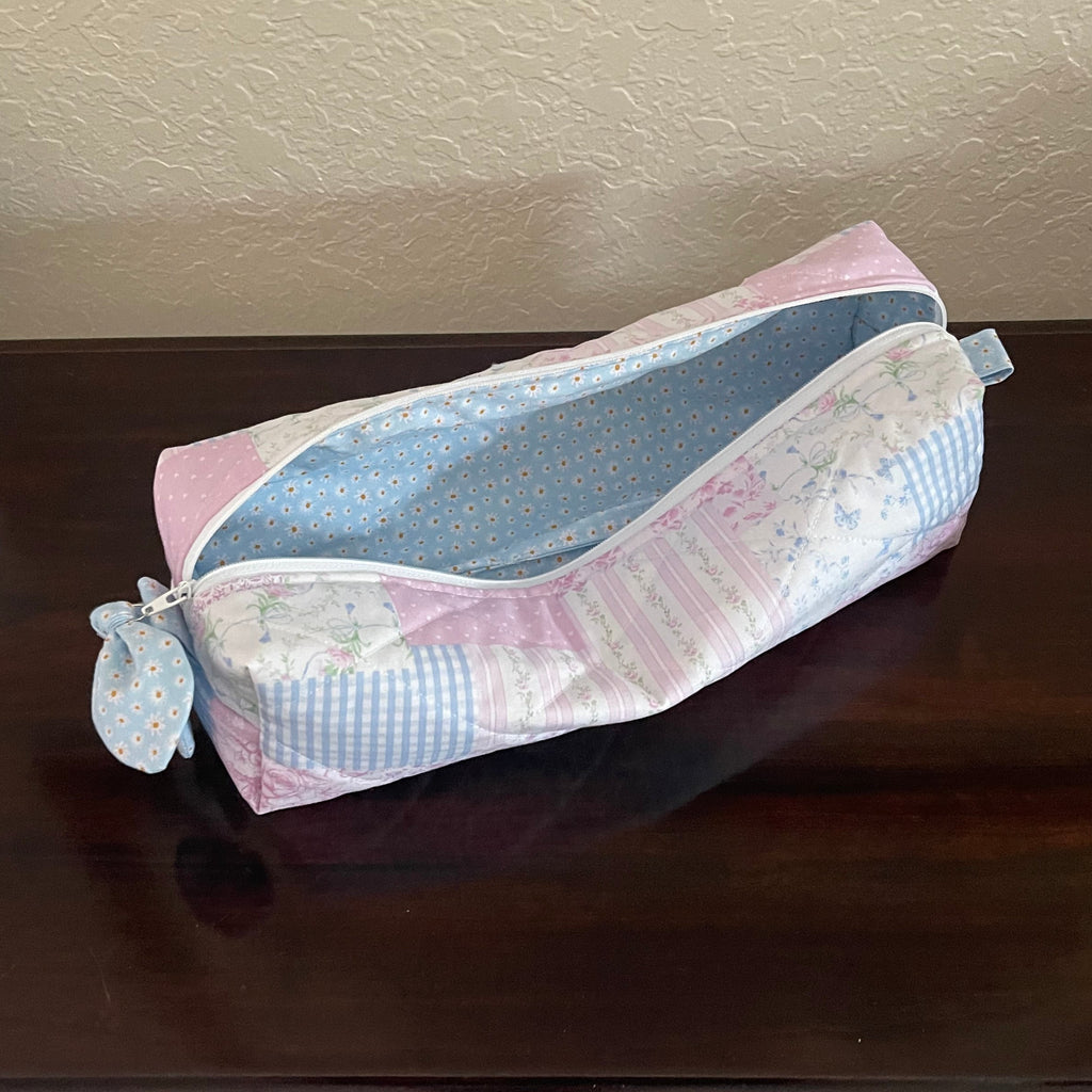 Patchwork Hair Tool Bag-Small