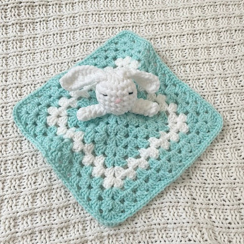 White Rabbit Blanket Lovey