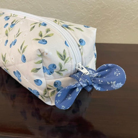 Hair Tool Bag-Blueberries Small