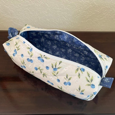 Hair Tool Bag-Blueberries Small