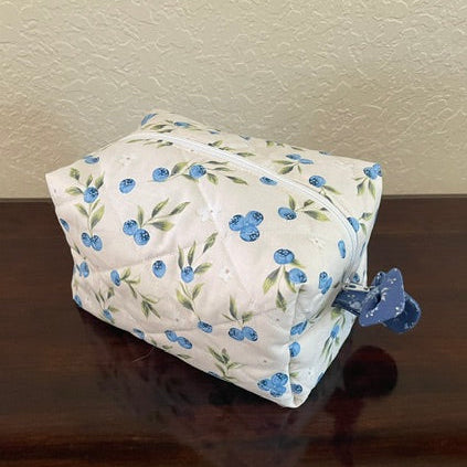 Makeup Bag/Essential Pouch-Blueberries