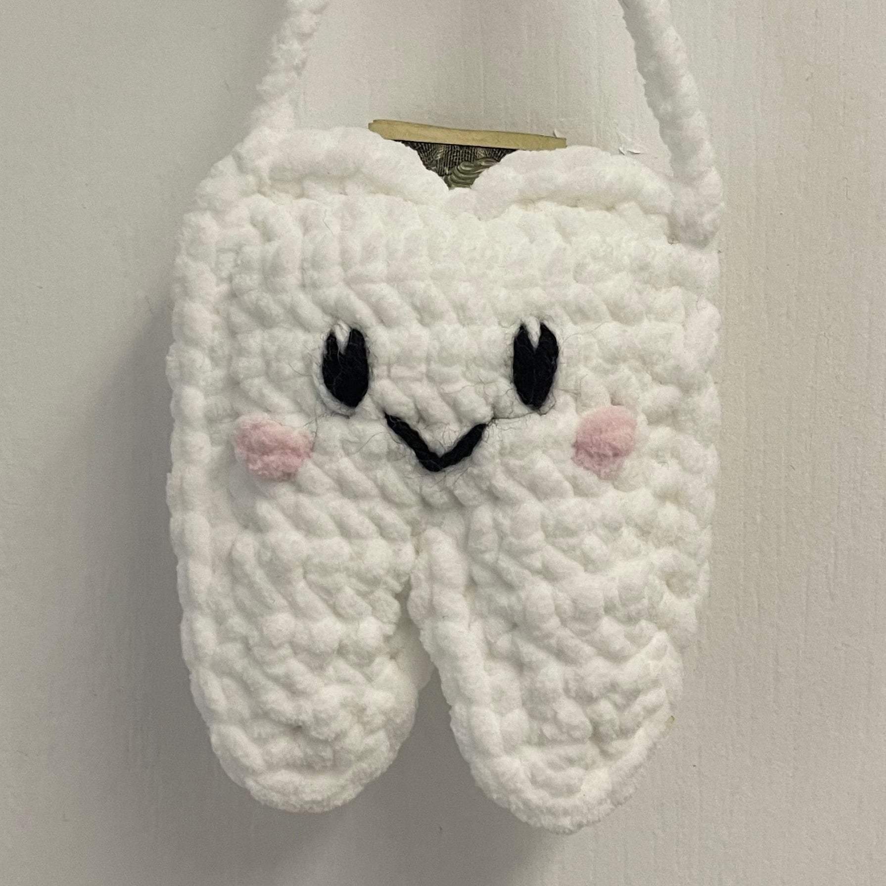 Crocheted Tooth Fairy Pillow