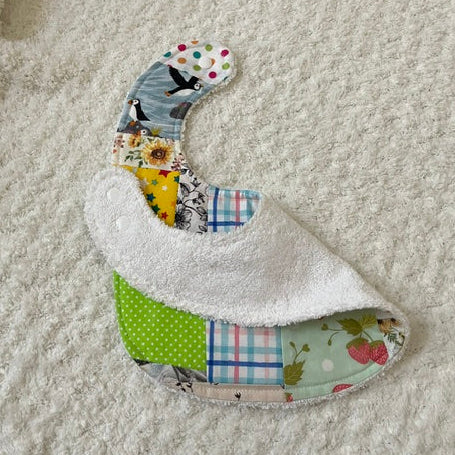 Scrappy Green Bib